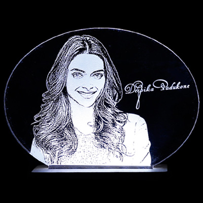 "Personalised Acrylic Laser Engraving Photo with Lighting - L9 - Click here to View more details about this Product